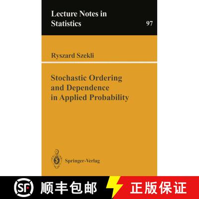 【3-4周达】Stochastic Ordering and Dependence in Applied Probability [9780387944500]