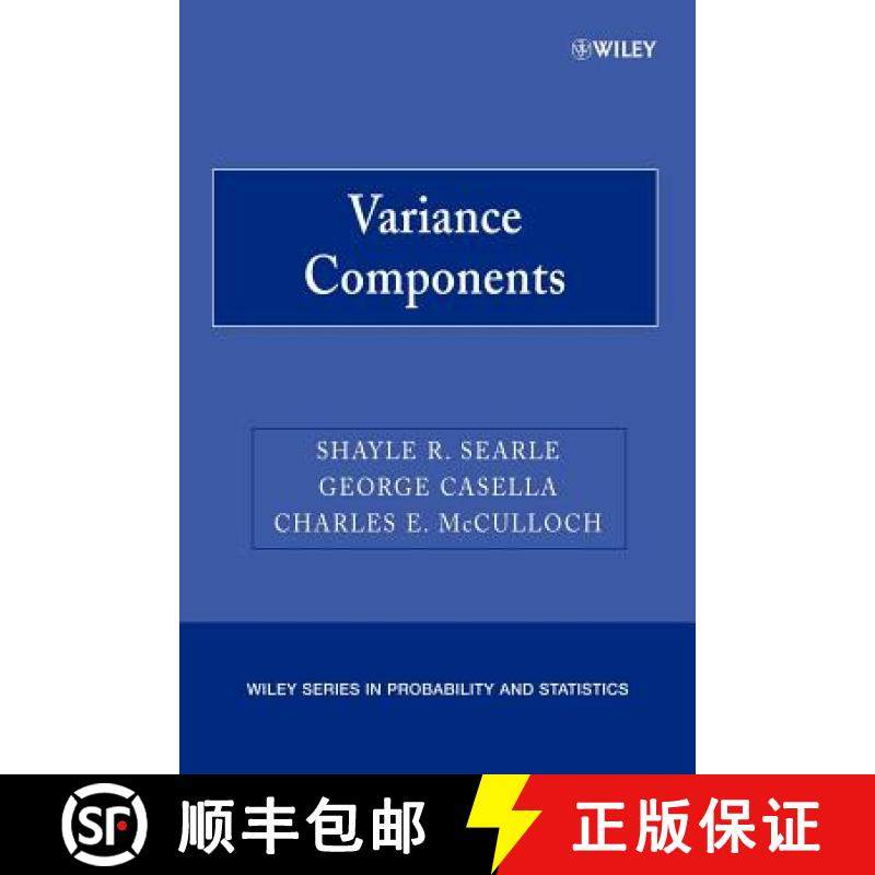 【3-4周达】Variance Components [Wiley统计学] [9780470009598]