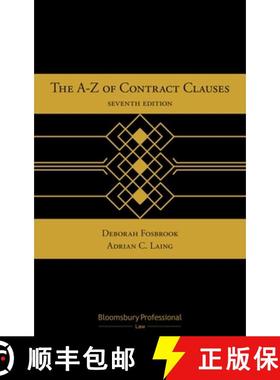 【3-4周达】The A-Z of Contract Clauses [9781526512154]
