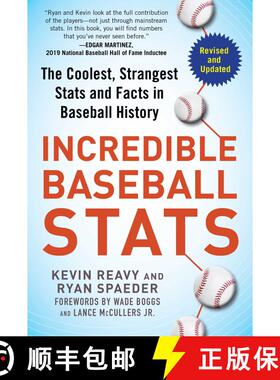 【3-4周达】Incredible Baseball Stats: The Coolest, Strangest Stats and Facts in Baseball History [9781683583189]