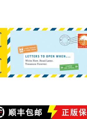 【3-4周达】Letters to Open When...: Write Now. Read Later. Treasure Forever. (Long Distance Relations... [9781452148724]
