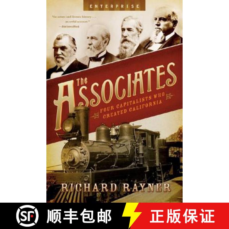 【3-4周达】The Associates: Four Capitalists Who Created California [9780393333619]