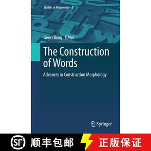 The Morphology 9783030089795 Advances Words Construction 4周达