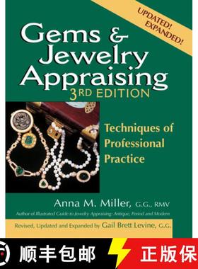 【3-4周达】Gems & Jewelry Appraising (3rd Edition) : Techniques of Professional Practice [9780943763538]