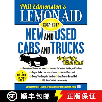 【3-4周达】Lemon-Aid New and Used Cars and Trucks 2007-2017 [9781459736979]