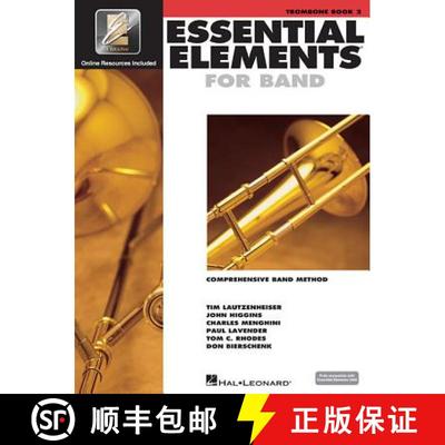 【3-4周达】Essential Elements for Band - Trombone Book 2 with Eei Comprehensive Band Method and Onlin... [9780634012969]