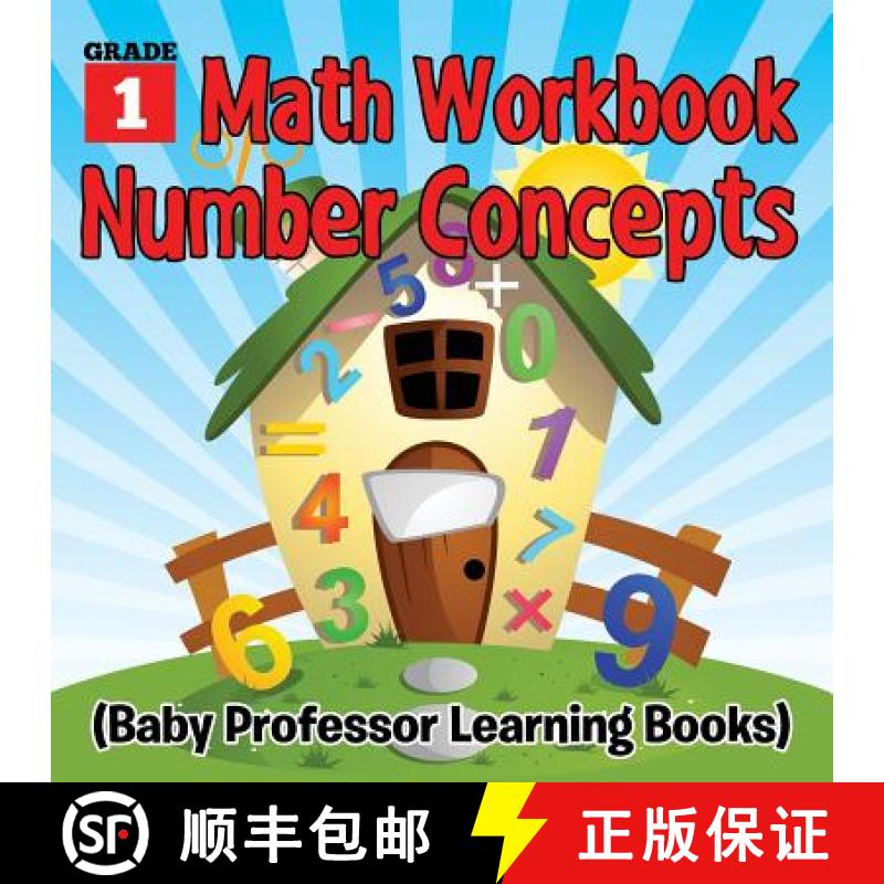【3-4周达】Grade 1 Math Workbook: Number Concepts (Baby Professor Learning Books) [9781682800393]
