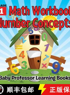 【3-4周达】Grade 1 Math Workbook: Number Concepts (Baby Professor Learning Books) [9781682800393]
