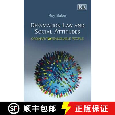 【3-4周达】Defamation Law and Social Attitudes [9780857939432]
