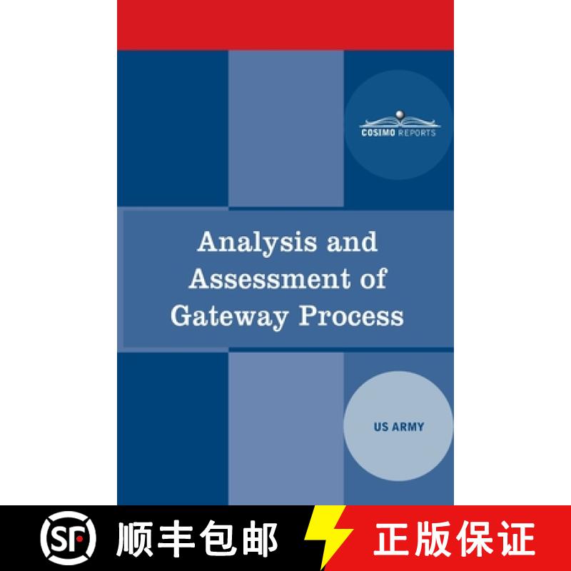【3-4周达】Analysis and Assessment of Gateway Process [9781646794997]