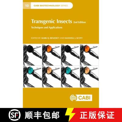 【3-4周达】精装 Transgenic Insects – Techniques and Applications [9781800621152]