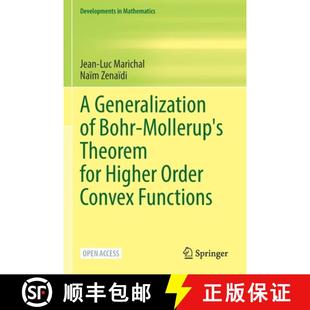 Order Functions Generalization for Mollerup 4周达 9783030950903 Convex Higher Bohr Theorem