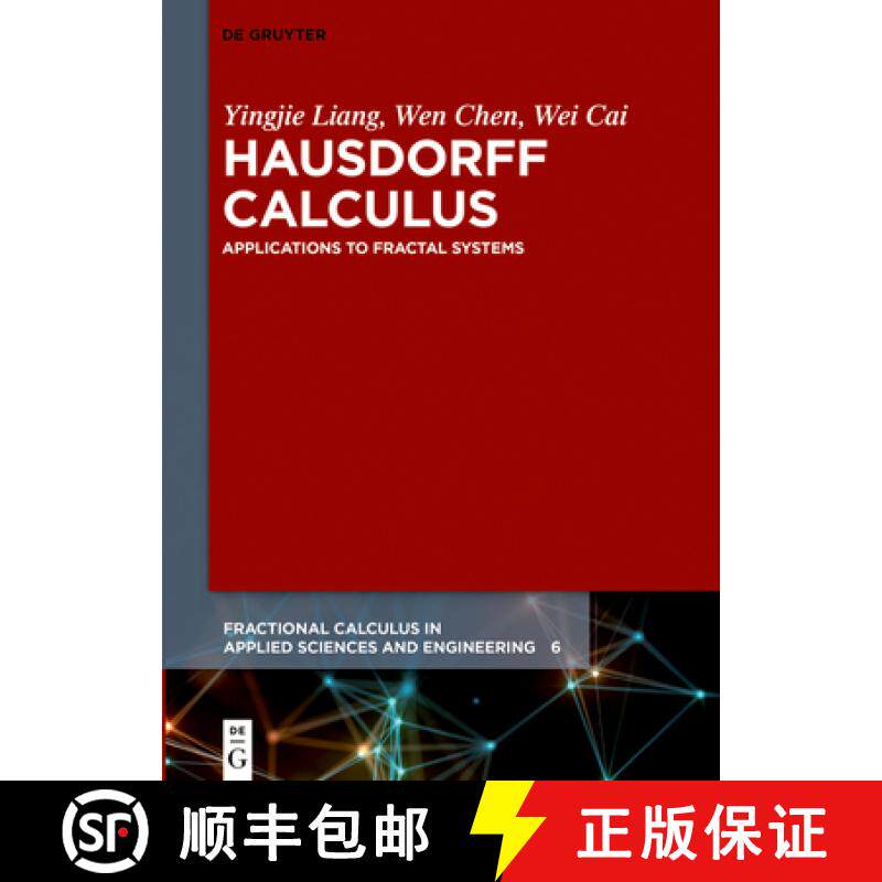 预订 Hausdorff Calculus: Applications to Fractal Systems [9783110606928]