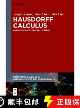 预订 Hausdorff Calculus: Applications to Fractal Systems [9783110606928]