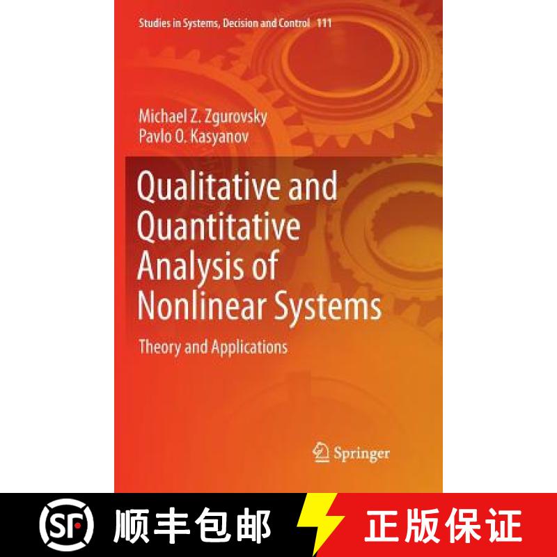 【3-4周达】Qualitative and Quantitative Analysis of Nonlinear Systems : Theory and Applications [9783319867151]