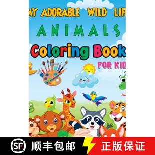 【3-4周达】My Adorable Wild Life Animals [9789403741635]