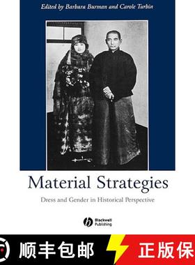 【3-4周达】Material Strategies: Dress And Gender In Historial Perspective [Wiley历史] [9781405109062]