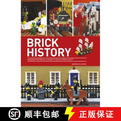 【3-4周达】Brick History: Amazing Historical Scenes to Build from LEGO [9780750967570]
