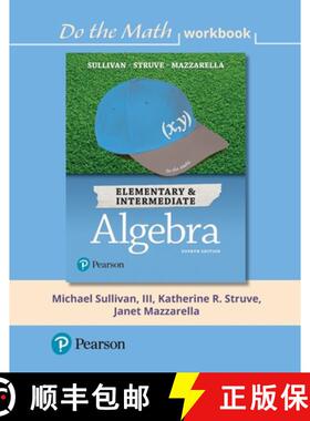 预订 Do the Math Workbook for Elementary & Intermediate Algebra [9780134591940]