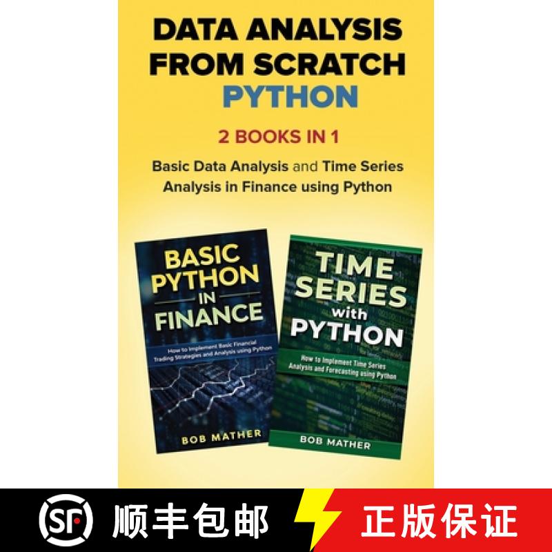 【3-4周达】Data Analysis from Scratch with Python Bundle : Basic Data Analysis and Time Series Analys... [9781922462343]