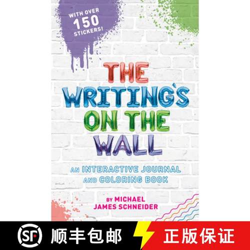 【3-4周达】The Writing's on the Wall: An Interactive Journal and Coloring Book [9780593662274]