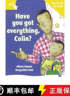 【3-4周达】Rigby Star Guided Reading Yellow Level: Have you got everything Colin? Teaching Version [9780433049319]