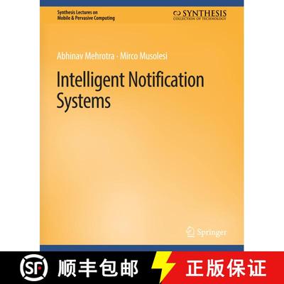 【3-4周达】Intelligent Notification Systems [9783031013591]