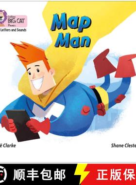 【3-4周达】Map Man Big Book: Band 01a/Pink a [9780008417994]