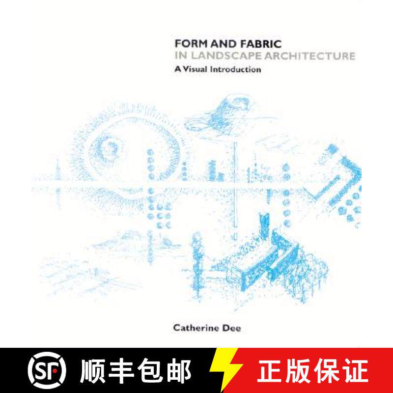 【3-4周达】Form and Fabric in Landscape Architecture: A Visual Introduction [9780415246385]