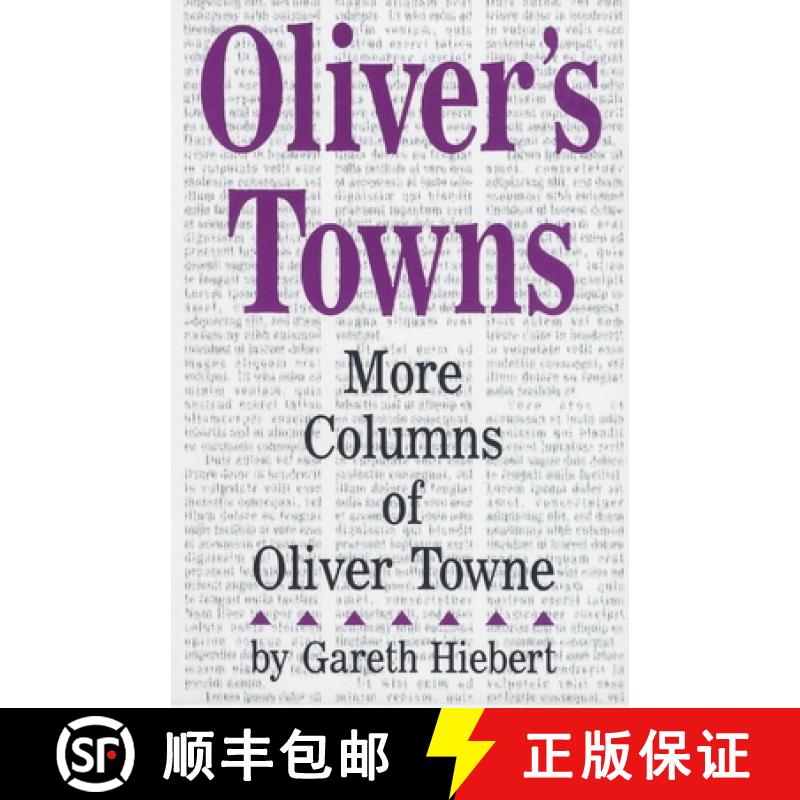 【3-4周达】Oliver's Towns : More Columns of Oliver Towne [9781880654194]