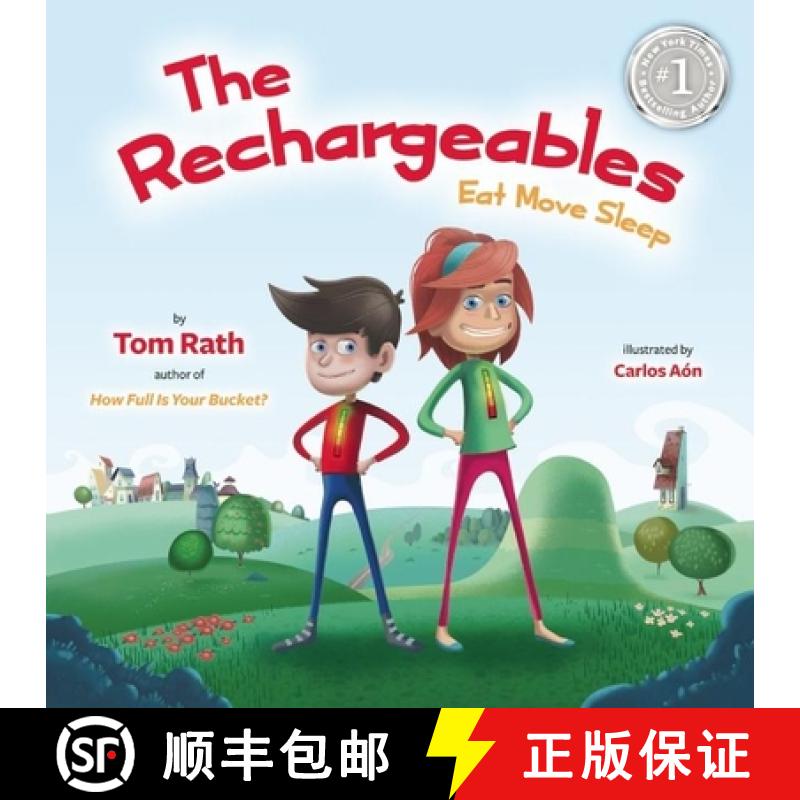 【3-4周达】The Rechargeables : Eat Move Sleep [9781939714046]