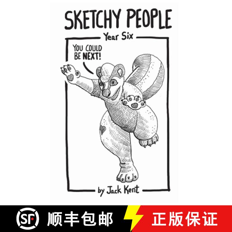 【3-4周达】Sketchy People - Year Six [9781733908078]