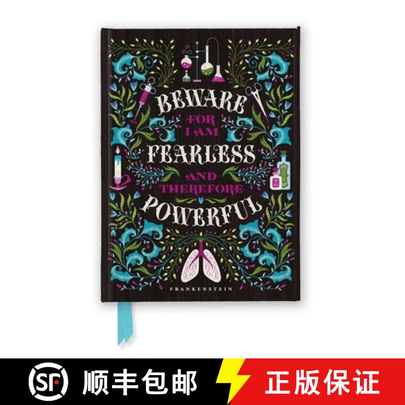 【3-4周达】Jenny Zemanek: Frankenstein (Foiled Journal) [9781804172803]