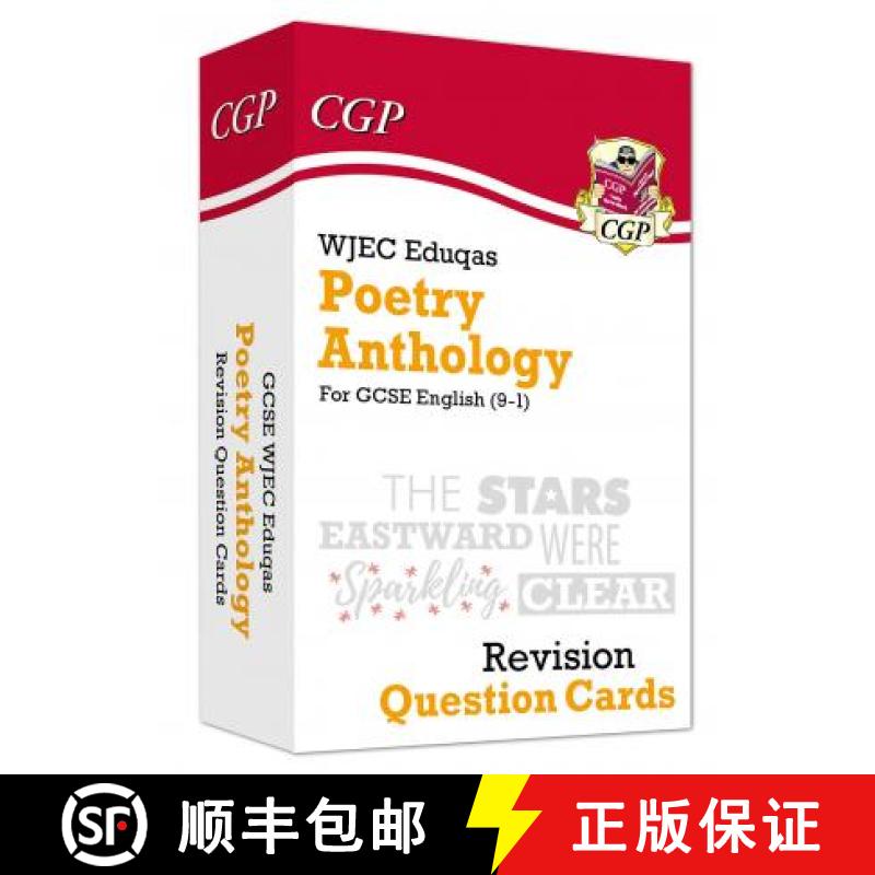 【3-4周达】GCSE English WJEC Eduqas Poetry Anthology Revision Question Cards (For exams in 2025 and 2... [9781789085952]