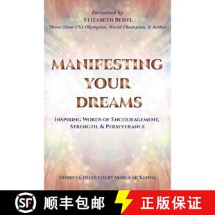 Manifesting 9781945907494 Perseverance 4周达 Encouragement Dreams Your and Inspiring Strength Words