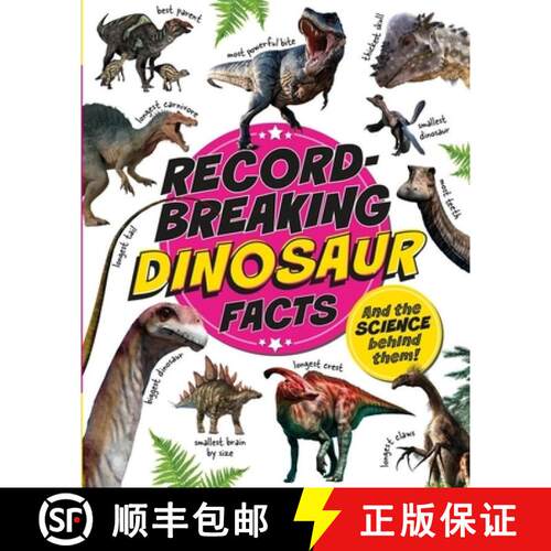 【3-4周达】Record-Breaking: Dinosaur Facts: And the science behind them! [9781526329707]