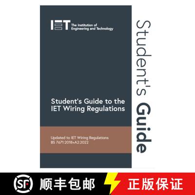 【3-4周达】Student's Guide to the Iet Wiring Regulations [9781839532603]