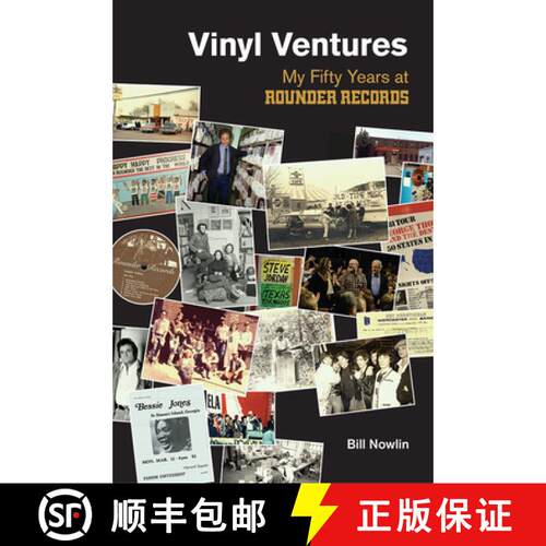 【3-4周达】Vinyl Ventures: My Fifty Years at Rounder Records [9781800500068]
