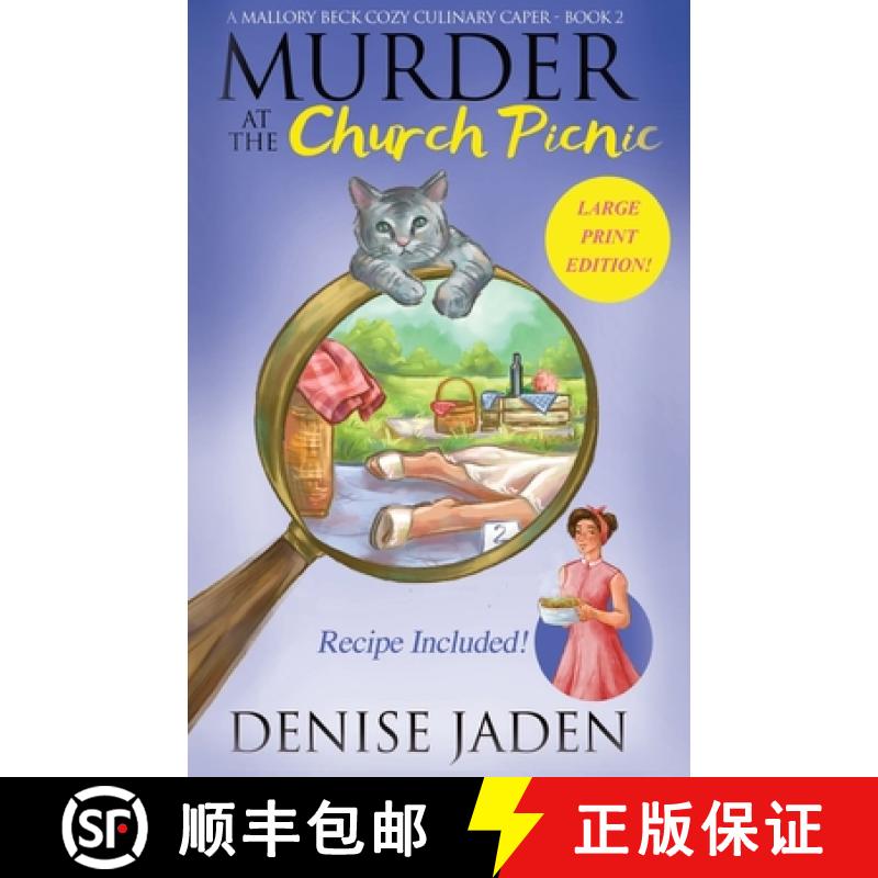 【3-4周达】Murder at the Church Picnic: A Mallory Beck Cozy Culinary Caper [9781989218044]