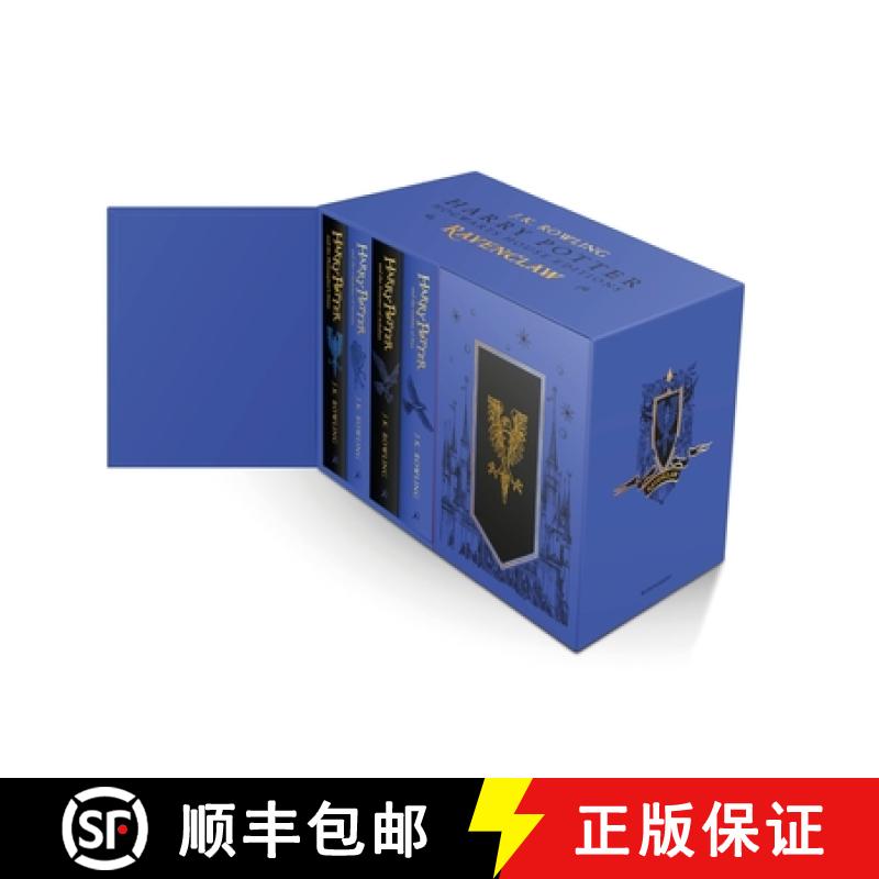 预订 Harry Potter Ravenclaw House Editions Hardback Box Set: Harry Potter Ravenclaw House Editio [9781526624543]