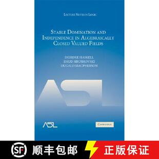 Algebraically Fields Valued Closed 9780521889810 Stable Domination and 预订 Independence an...