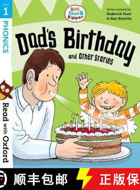 【3-4周达】Read with Oxford: Stage 1: Biff, Chip and Kipper: Dad's Birthday and Other Stories [9780192764164]