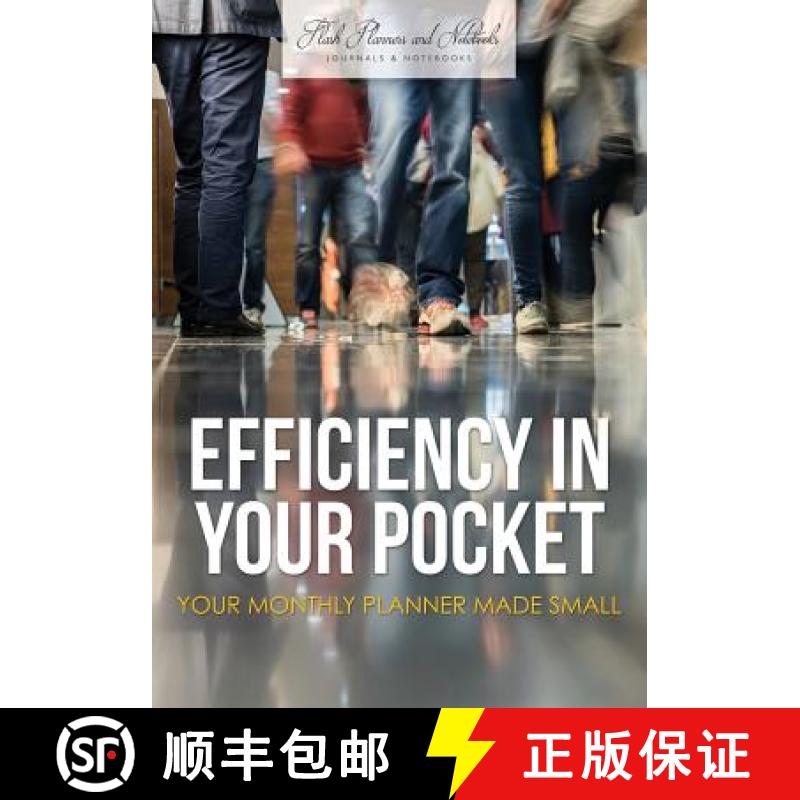 【2-3周达】Efficiency in Your Pocket: Your Monthly Planner Made Small [9781683778486]