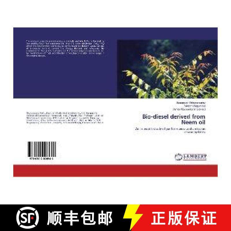 预订 Bio-diesel derived from Neem oil [9786202006941]