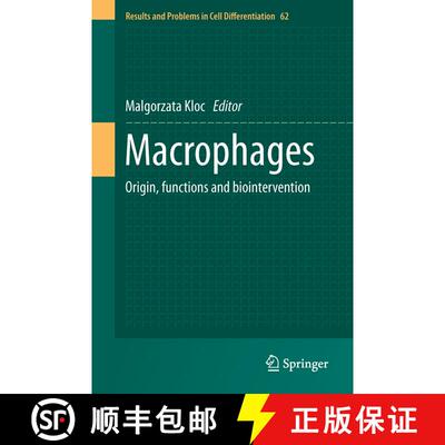 【3-4周达】Macrophages : Origin, Functions and Biointervention [9783319540894]