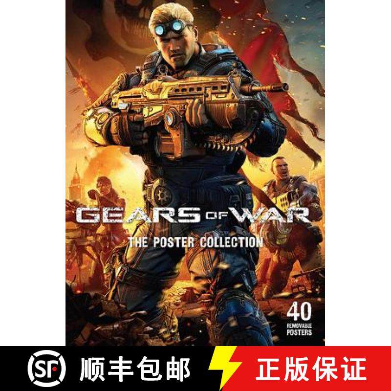 【3-4周达】Gears of War: The Poster Collection [9781608872961]