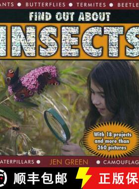 预订 Find Out about Insects: With 18 Projects and More Than 260 Pictures [9781843229803]