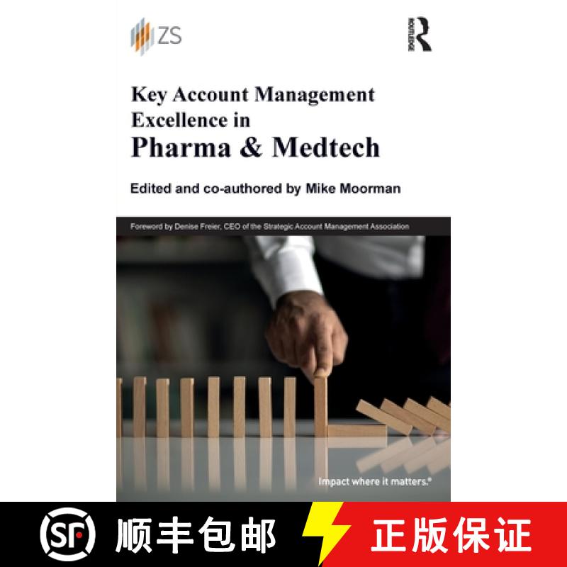 【2-3周达】Key Account Management Excellence in Pharma & Medtech [9781032128580]
