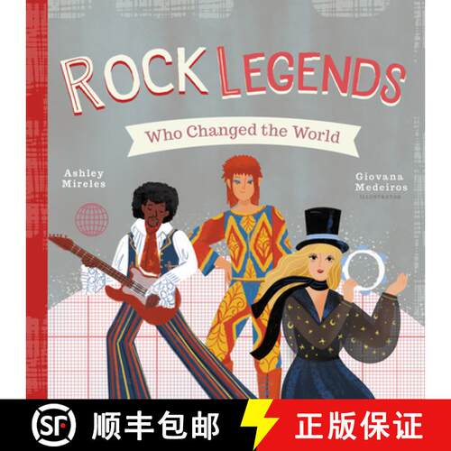 预订 精装 Rock Legends Who Changed the World [9781641705530]