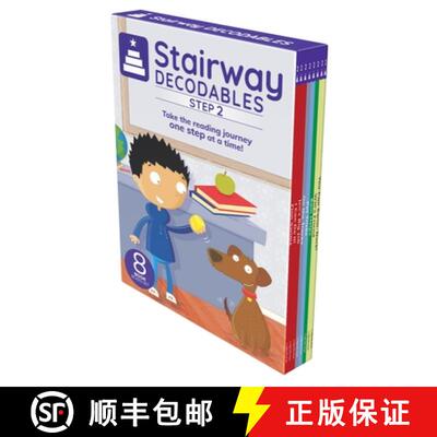 预订 Stairway Decodables Step 2 (8-Book Boxed Set #1) [9798875223365]